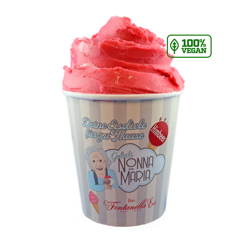 500 ml Himbeer Fruchteis Vegan