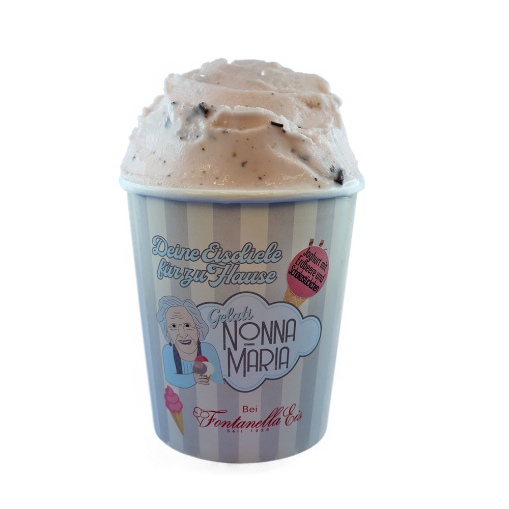 500 ml Passione allo yogurt - Joghurteis mit Erdbeere und ... 500 ml Passione allo yogurt - Joghurteis mit Erdbeere und ...