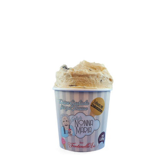 165 ml   Erdnusseis mit Schokostückchen