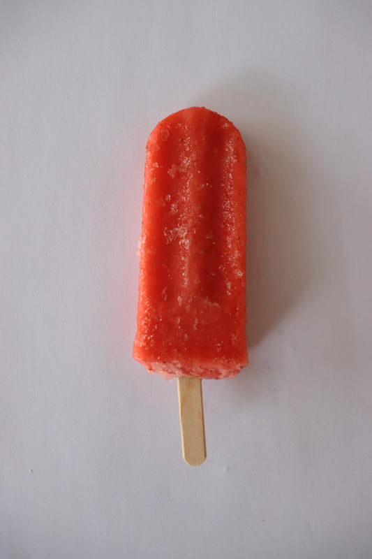 Eis am Stiel 75 ml   Erdbeer FruchteisVegan